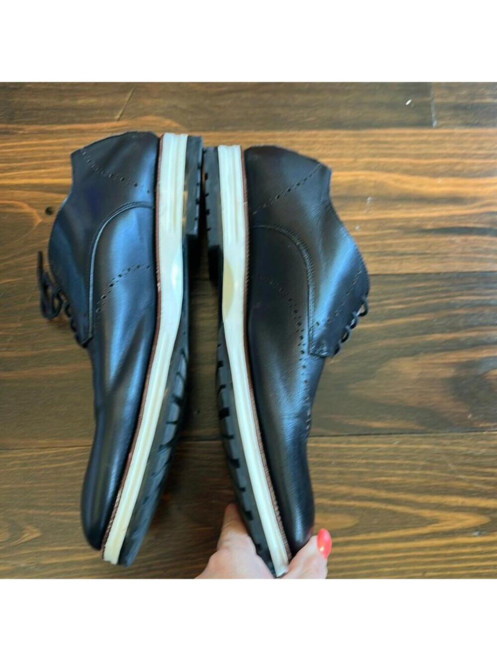 Ike Behar | Men’s Black Oxford Shoes | Size 12 | 0687 - Picture 6 of 9